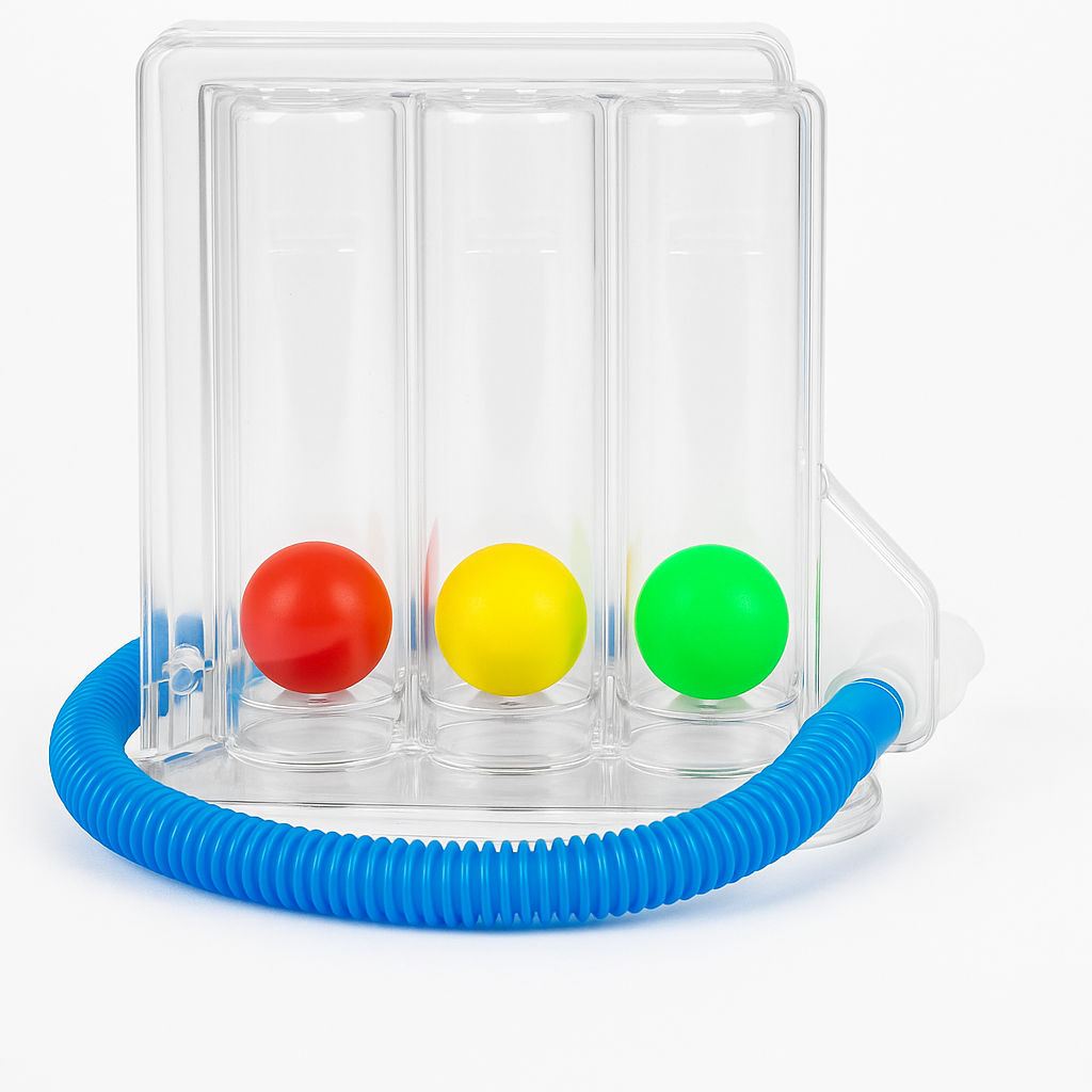 PROFESJONALNY SPIROMETR TRENINGOWY DO ĆWICZEŃ PŁUC I POPRAWY WYDOLNOŚCI