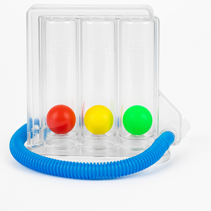 PROFESJONALNY SPIROMETR TRENINGOWY DO ĆWICZEŃ PŁUC I POPRAWY WYDOLNOŚCI