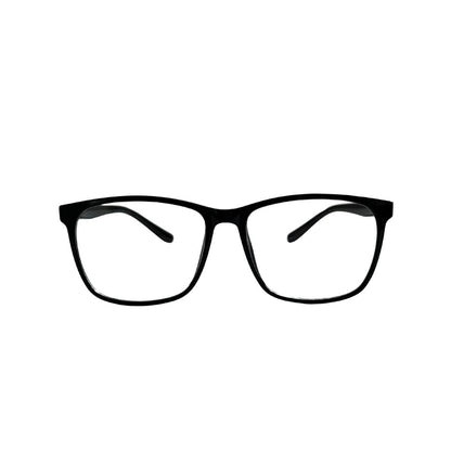 Okulary blokujące światło niebieskie dzienne prostokątne przeźroczyste 65%