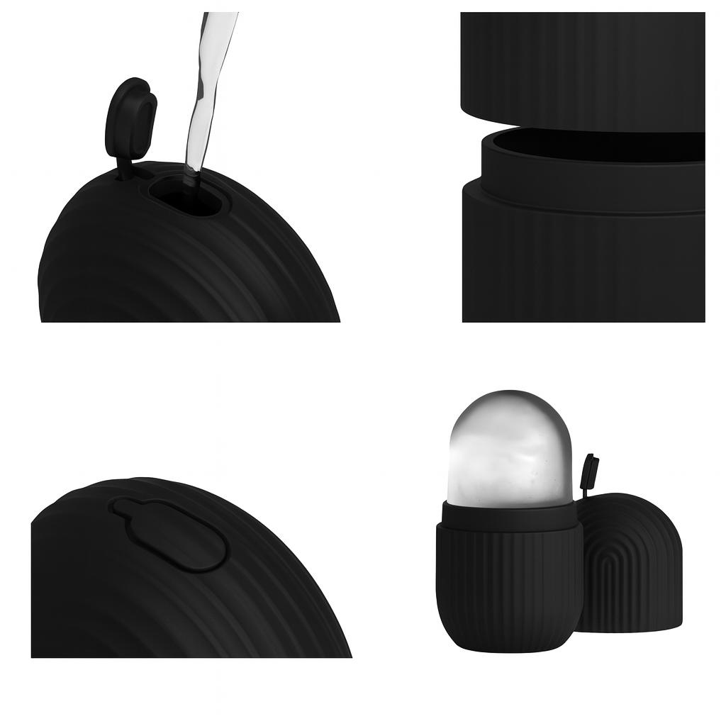 MASAŻER LODOWY DO TWARZY ICE BEAUTY LIFTING BALL UJĘDRNIJ WZMOCNIJ SKÓRĘ